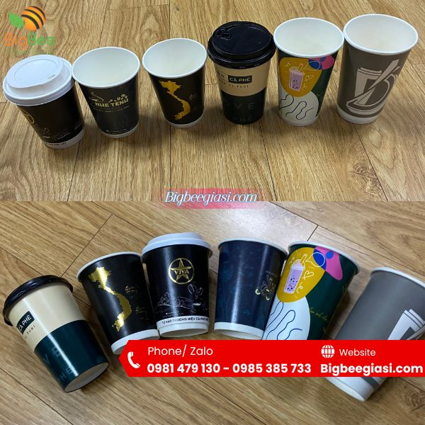 Ly giấy in sẵn họa tiết đẹp, bắt mắt Ly giấy in sẵn họa tiết đẹp, bắt mắt