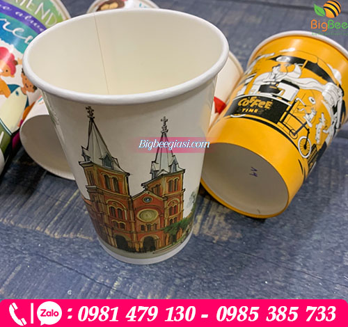 Ly giấy in sẵn ấn tượng, bắt mắt theo chủ đề phong cảnh Ly giấy in sẵn ấn tượng, bắt mắt theo chủ đề phong cảnh