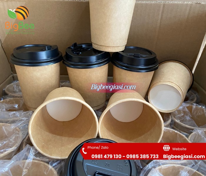 Ly giấy kèm nắp an toàn, tiện lợi mang tính thẩm mỹ cao Ly giấy kèm nắp an toàn, tiện lợi mang tính thẩm mỹ cao