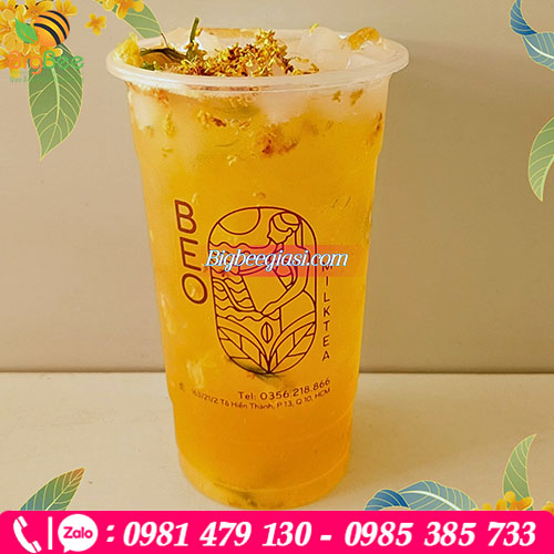 Ly nhựa PP 700ml giá rẻ đựng trà sữa, trà đào, nước ép Ly nhựa PP 700ml giá rẻ đựng trà sữa, trà đào, nước ép