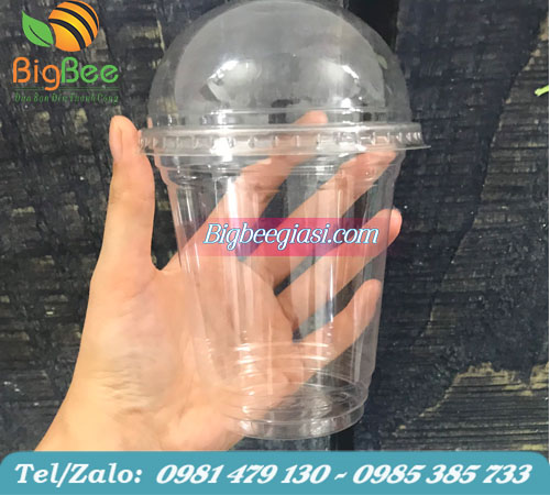 ly nhựa nắp cầu 500ml