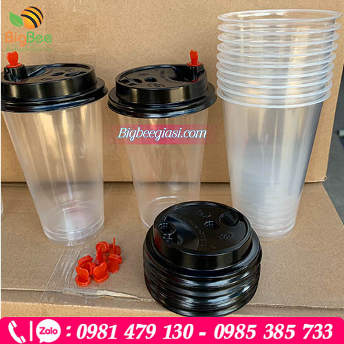 Ly nhựa PP mềm nắp tim 500ml size M đựng đồ uống hút khách Ly nhựa PP mềm nắp tim 500ml size M đựng đồ uống hút khách