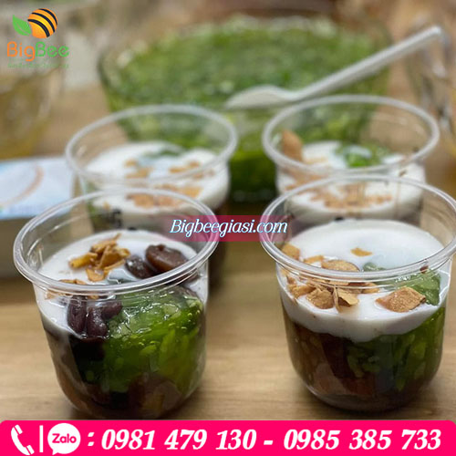 Ly Q bầu 360ml đựng các loại đồ ăn vặt, trà sữa, kem, chè Ly Q bầu 360ml đựng các loại đồ ăn vặt, trà sữa, kem, chè