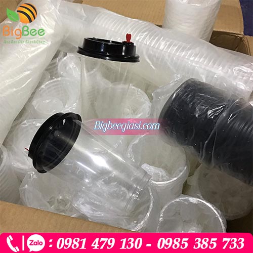 Ly nhựa nắp tim đen