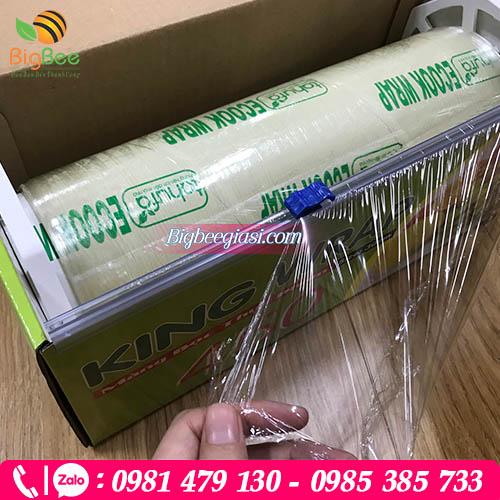 Hộp bọc thực phẩm king wrap 450x 30cm Hộp bọc thực phẩm king wrap 450x 30cm