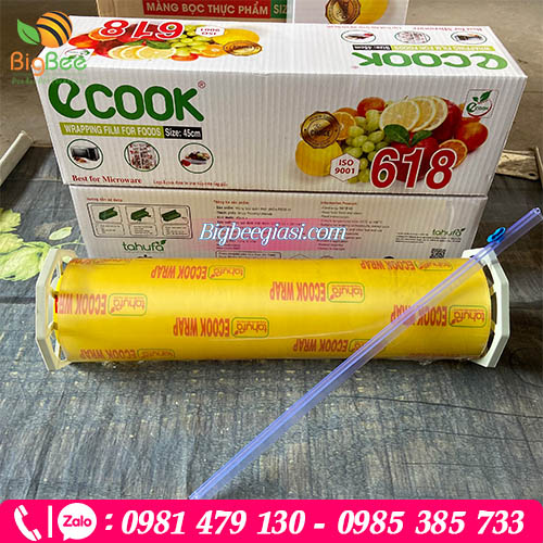 màng bọc thực phẩm Ecook 618 màng bọc thực phẩm Ecook 618