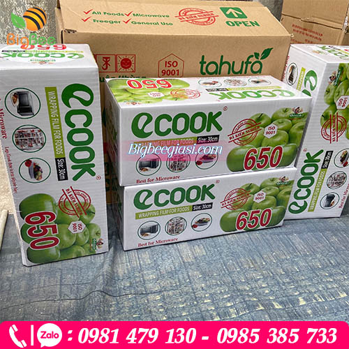 màng bọc thực phẩm Ecook 650 màng bọc thực phẩm Ecook 650