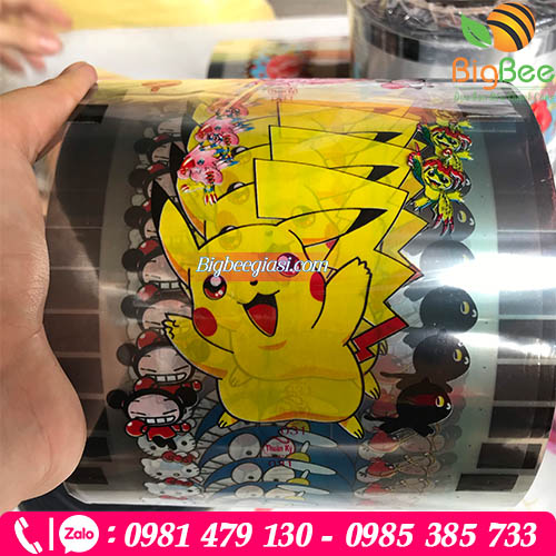 cuộn màng in sẵn họa tiết