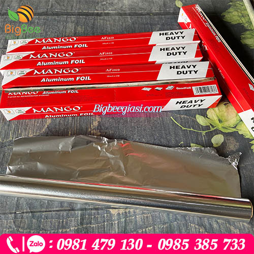 Giấy bạc nướng 45x5m Giấy bạc nướng 45x5m