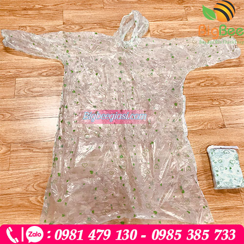 Áo mưa tiện lợi mặc 1 lần