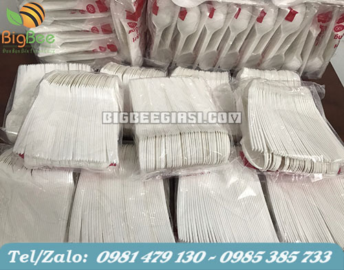 muỗng nhựa ăn cơm giá sỉ