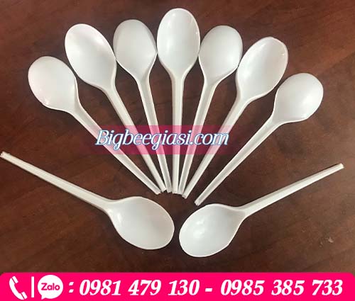 Muỗng trắng dùng 1 lần