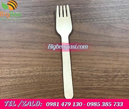 Sử dụng nĩa gỗ đảm bảo an toàn cho sức khỏe