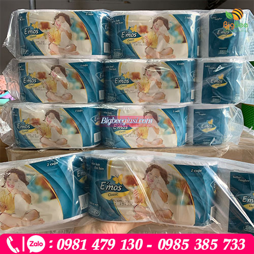 Giấy vệ sinh Emos giá sỉ cho các cửa hàng Giấy vệ sinh Emos giá sỉ cho các cửa hàng