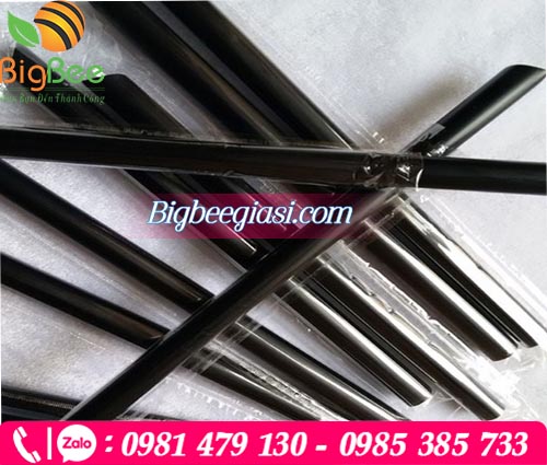 Ống hút trà sữa màu đen