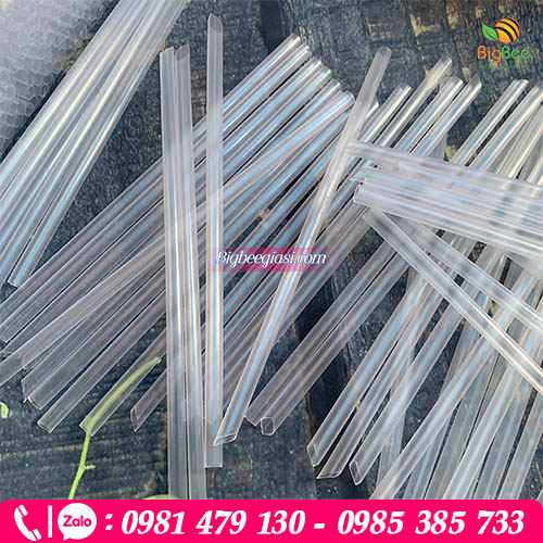 Ống hút nhựa trắng trong Ống hút nhựa trắng trong