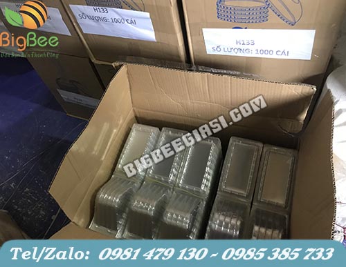 quy cách đóng gói thùng hộp nhựa h133