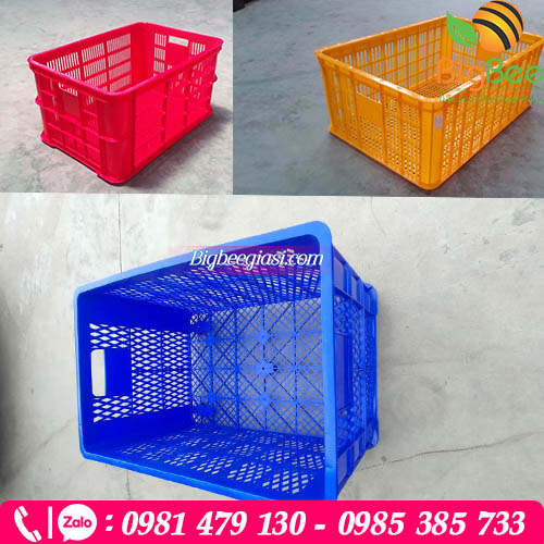 Đủ kích thước rổ nhựa