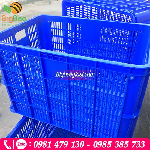 Sóng nhựa hở màu xanh