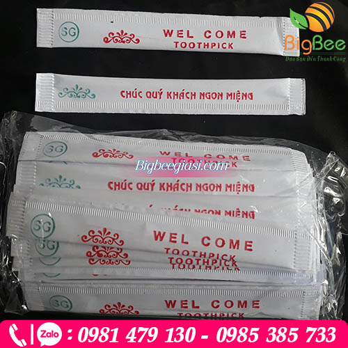 Tăm tre bọc giấy