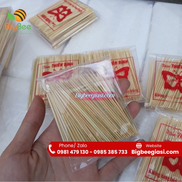 Tăm tre tiệt trùng an toàn cho sức khỏe người dùng Tăm tre tiệt trùng an toàn cho sức khỏe người dùng