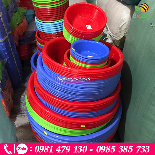 Ưu đãi giá rẻ khi nhập sỉ các loại thau nhựa Ưu đãi giá rẻ khi nhập sỉ các loại thau nhựa
