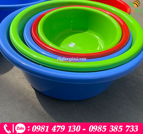 Thau tròn đáy trơn Thau tròn đáy trơn