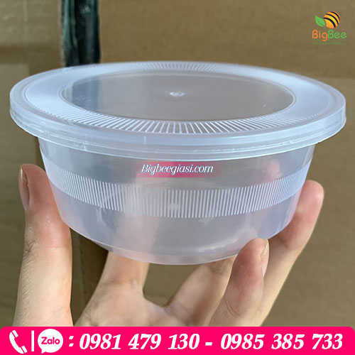 Thố hộp nhựa 250ml đựng chè Thố hộp nhựa 250ml đựng chè