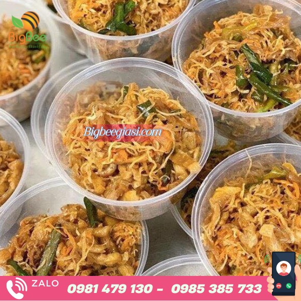 Thố nhựa đựng thức ăn mang đi Thố nhựa đựng thức ăn mang đi