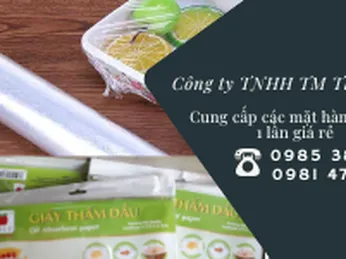 Cung cấp sỉ rẻ giấy bạc, màng bọc thực phẩm, giấy thấm dầu TPHCM