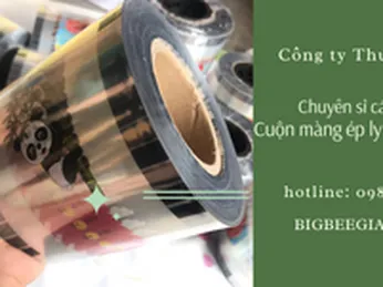 Bán cuộn màng ép ly trà sữa, nước mía giá rẻ tại TP.HCM