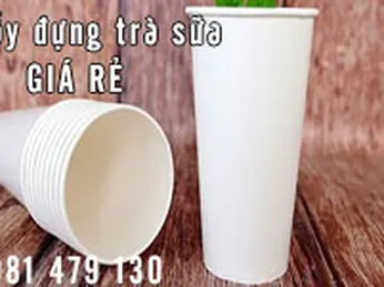 Địa chỉ bán ly giấy đựng trà sữa tại TPHCM