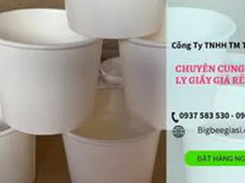 Ly giấy nhỏ đựng gia vị, nước chấm, sản phẩm dùng thử