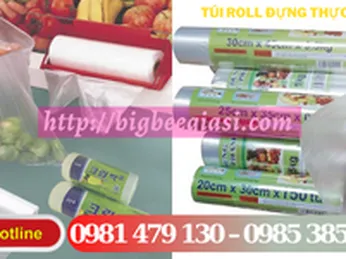 Tìm nơi bán túi roll đựng thực phẩm giá rẻ ở TPHCM