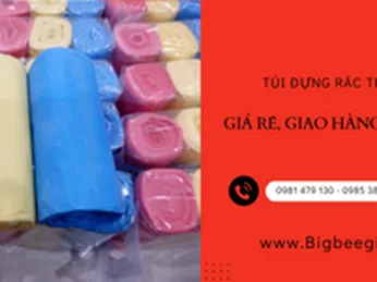 Địa chỉ cung cấp túi đựng rác size đại chất lượng uy tín TpHCM