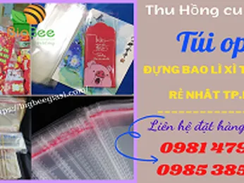 Túi opp đựng bao lì xì Tết 2022 giá rẻ nhất TPHCM