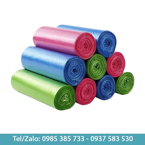 TÚI ĐỰNG RÁC ĐỦ MÀU DẠNG CUỘN