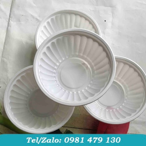 CHÉN NHỰA TRẮNG SỮA