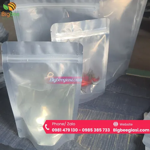 Túi zipper nhôm đáy đứng đủ màu, đa dạng kích thước giá rẻ tại HCM