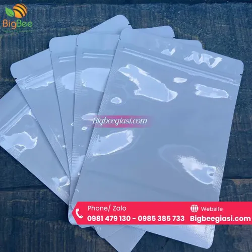 Túi zipper nhôm đáy đứng đủ màu, đa dạng kích thước giá rẻ tại HCM