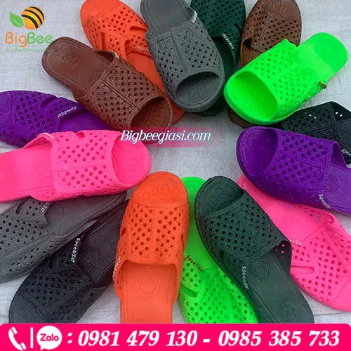 Dép tổ ong nam nữ đế dày, nhiều màu, giá rẻ tại TpHCM