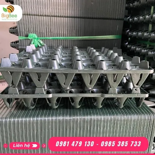 KHAY - VỈ  NHỰA PP ĐỰNG TRỨNG 30 QUẢ ĐỦ MÀU
