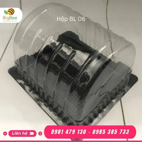 HỘP NHỰA BL06 ĐỰNG BÁNH BÔNG LAN CUỘN