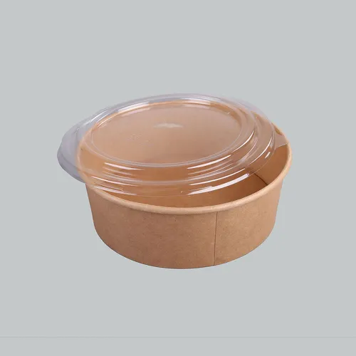 TÔ GIẤY - BÁT GIẤY KRAFT 750 ML CÓ NẮP ĐẬY