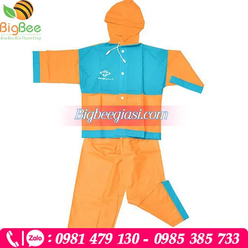 Áo mưa bộ trẻ em
