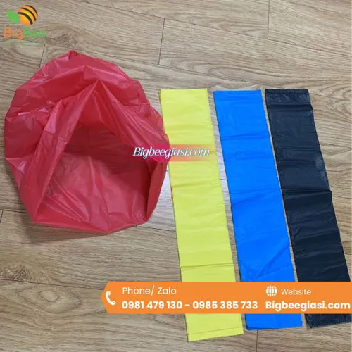 TÚI ĐỰNG RÁC ĐỦ MÀU DẠNG CUỘN