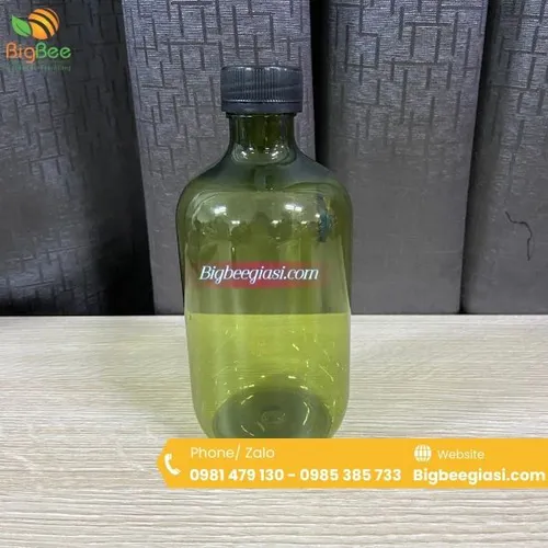 Chai Nhựa PET Xanh Đựng Mỹ Phẩm, Dầu Gội 50ml, 100ml...1000ml, Đủ Các Loại Nắp