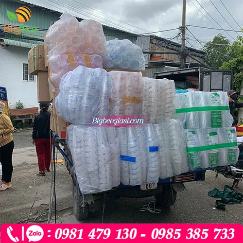 Ly nhựa PP sọc 700ml