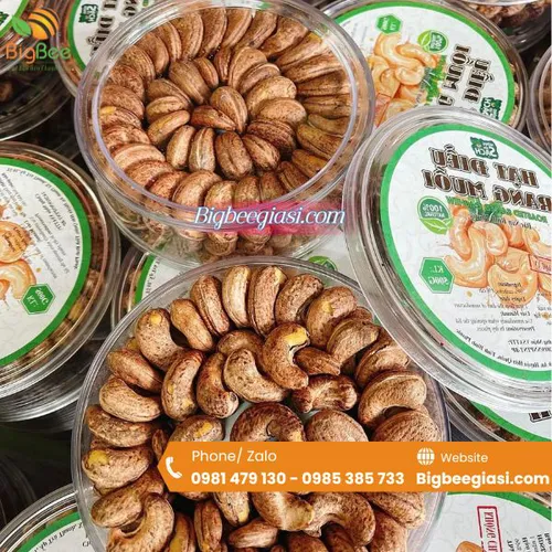 Hộp mica tròn trong suốt đựng hạt điều, yến sào (Nhỏ - Trung - Lớn)