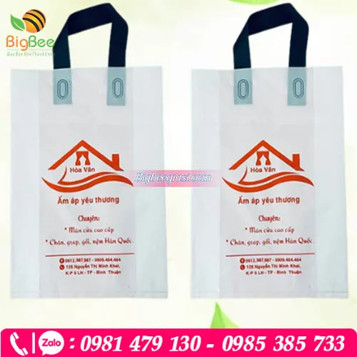 Sản xuất, In túi ép quai giá rẻ theo yêu cầu